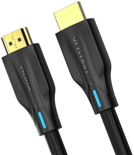Vention HDMI 2.1 Ultra High Speed 48Gbps 4K 120Hz HDR VRR Cable HDMI male - HDMI male 1.5m Μαύρο