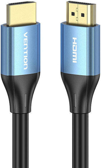 Vention Cablu HDMI 2.0 Premium High Speed 4K 60Hz HDR HDMI De Sex Masculin - HDMI De Sex Masculin 3m Albastru