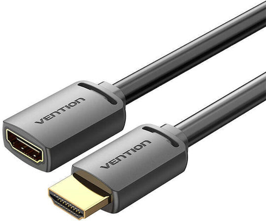 Vention Vention HDMI 2.0 Premium High Speed 4K 60Hz HDR Cable HDMI Male - HDMI Male 3m Black