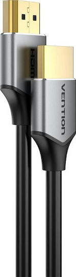 Vention Ultra Dünnes HDMI 2.0 Premium High Speed 4K 60Hz HDR Kabel HDMI-Stecker - HDMI-Stecker 2m Grau