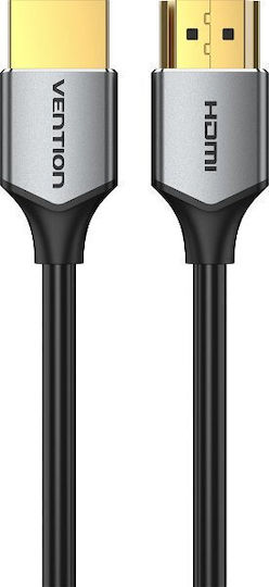 Vention Ultra Dünnes HDMI 2.0 Premium High Speed 4K 60Hz HDR Kabel HDMI-Stecker - HDMI-Stecker 2m Grau