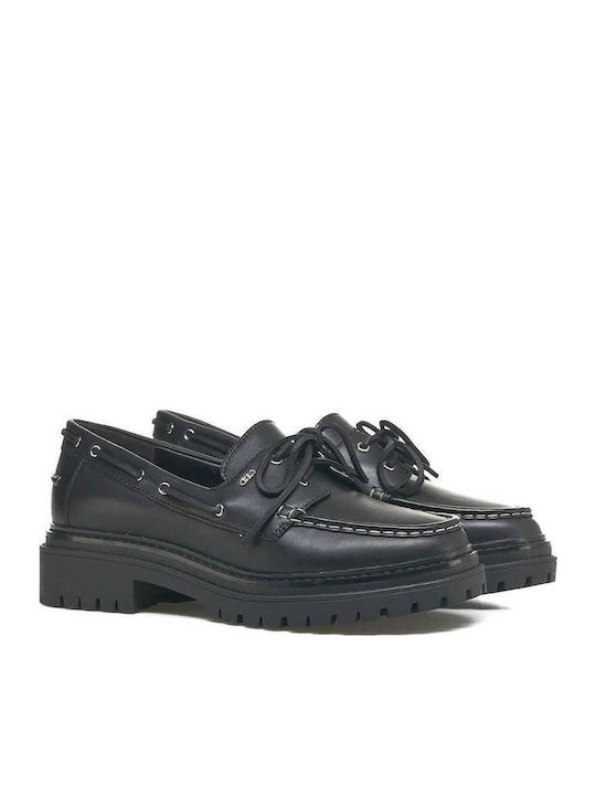 Cameron Γυναικεία Loafers σε Μαύρο Χρώμα