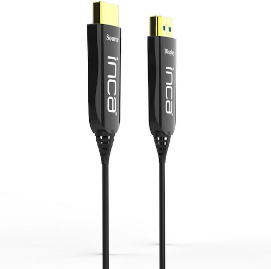 Inca HDMI 2.0 Premium High Speed 4K 60Hz HDR Cable HDMI Male - HDMI Male 30m Black