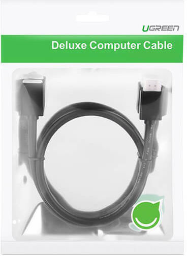 Ugreen HD107 Cable HDMI male - HDMI female 3m Μαύρο