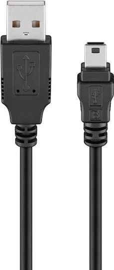 Goobay USB 2.0 Cablu USB-A - mini USB-B Negru 1m 45740