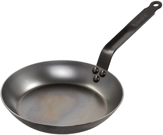 De Buyer Carbone Plus Lyonnaise Τηγάνι από Ανθρακούχο Χάλυβα 24cm