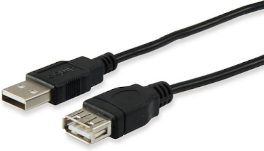 Equip USB 2.0 Cable USB-A male - USB-A female 3m (128851)