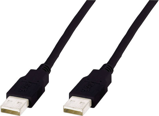 Digitus 1m USB 2.0 Cable A-Male (AK-300101-010-S)