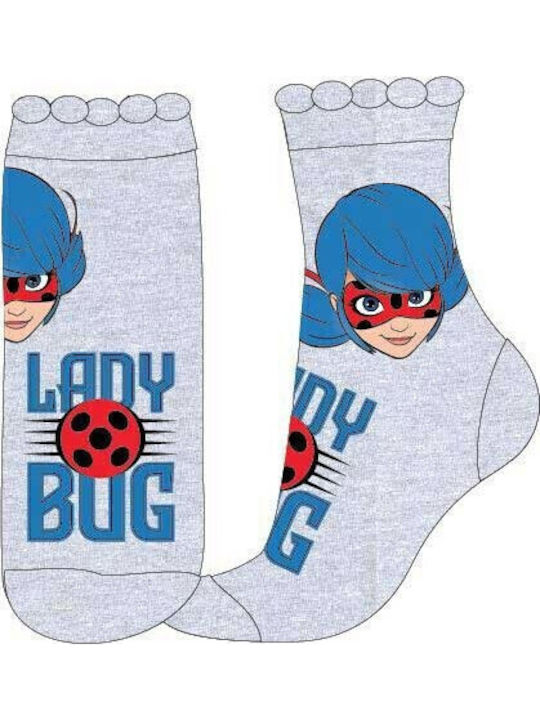 ZAG Μακριές Παιδικές Καλτσοπαντόφλες Miraculous Ladybug