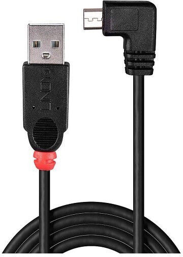 Lindy 1m USB 2.0 Cable A-Male to mini B-Male (31971)