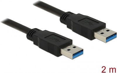 DeLock 2m USB 3.0 Cable A-Male (85062)