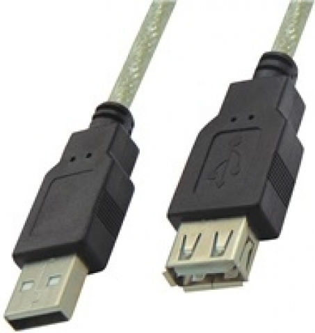 Lancom 5m USB 2.0 Cable A-Male to A-Female Transparent (04.001.0260)