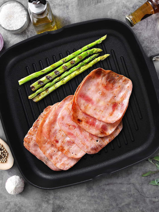 Bergner Grill made of Cast Aluminum with Non-Stick Coating 24cm