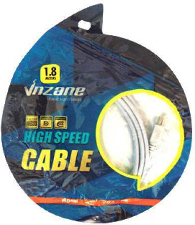 USB 2.0 Kabel USB-A-Stecker - USB-A-Buchse Weiß 1.8m 04.001.0404