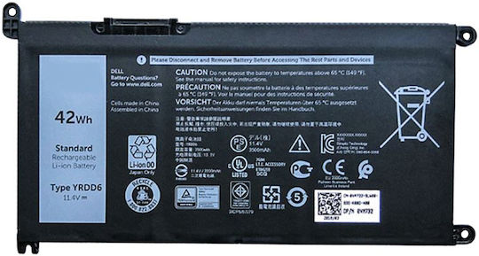 Green Cell Συμβατή Μπαταρία για Dell Inspiron με 3500mAh