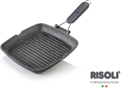 Risoli Granito Grill made of Cast Aluminum with Stone Coating 36cm