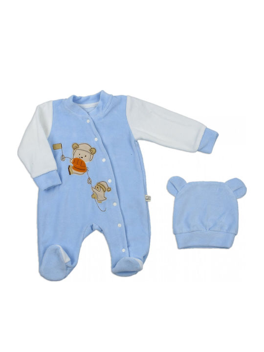 Maibella Kids Set Body Albastru Deschis
