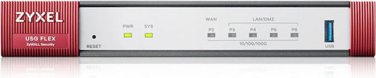Zyxel USGFLEX50-EU0101F v1 Защитна стена 1бр