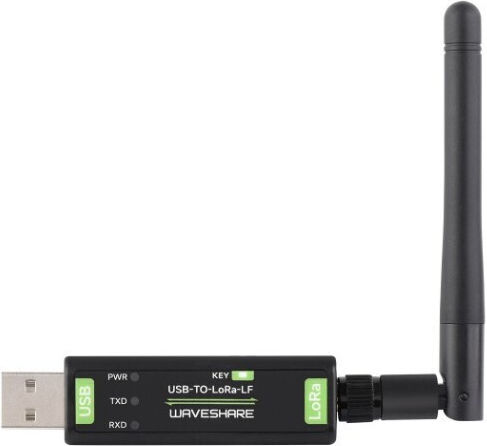 Waveshare SX1262-LF USB to LoRa