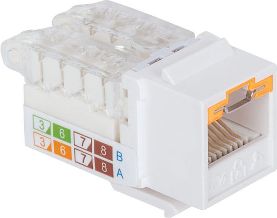 Intellinet 790758 Keystone Cat6 UTP RJ45