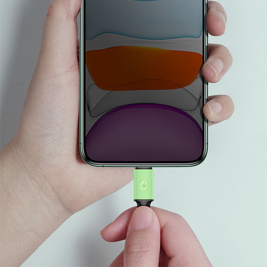 Usams SJ435 Regulär USB 2.0 auf Micro-USB-Kabel Gelb 1m (SJ435USB03) 1Stück