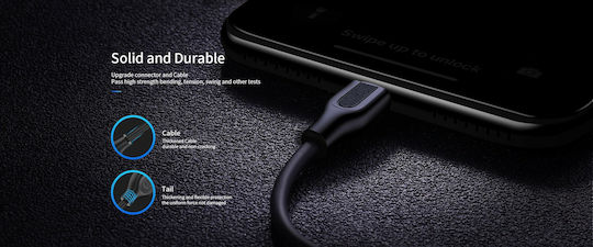 Joyroom S-L352 Плетена USB 2.0 до микро USB кабел Бял 1м 1бр