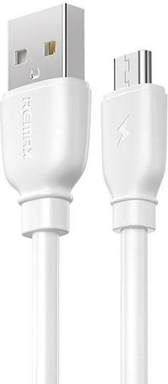 Remax Suji Pro 2 RC-138m Regulär USB 2.0 auf Micro-USB-Kabel Weiß 1m 1Stück