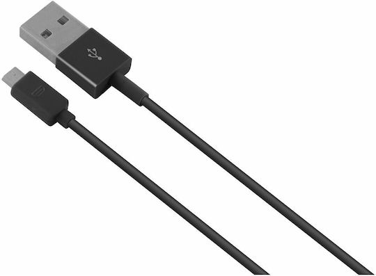 Contact Regular USB 2.0 spre micro USB Cablu Negru 1m (S1902797) 1buc