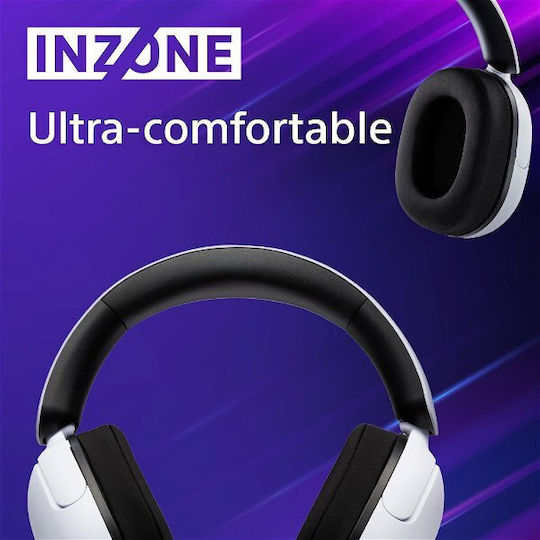 Sony INZONE H3 Over Ear Gaming Headset with 3.5 mm Connectivity White for PS4