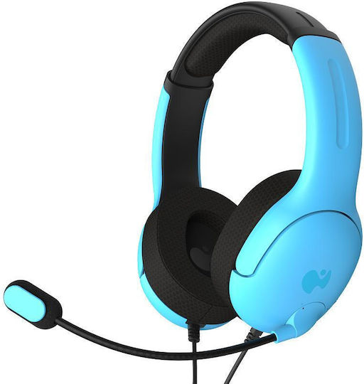 PDP Airlite Over Ear Gaming Headset cu conexiune USB Albastru