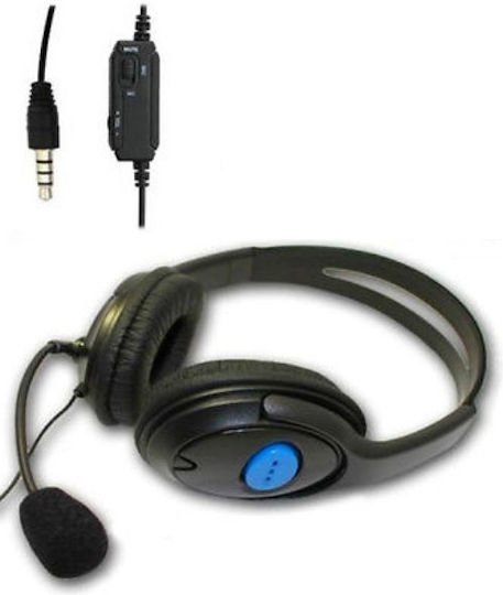 BWOO BX-MP4 On Ear Gaming Headset με σύνδεση 3.5mm