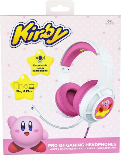 OTL Pro G4 Over Ear Gaming Headset with Connection 3.5mm Kirby