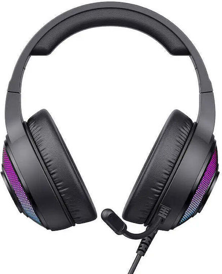 Havit H2042D Over Ear Gaming Headset με σύνδεση 3.5mm / USB