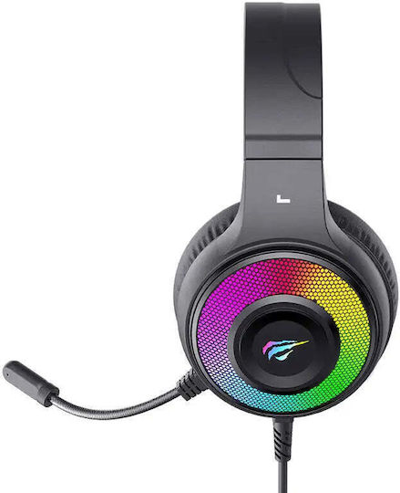 Havit H2042D Over Ear Gaming Headset με σύνδεση 3.5mm / USB