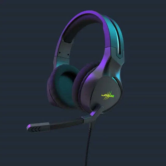 HAMA uRage SoundZ 710 7.1 V2 Over Ear Gaming Headset με σύνδεση USB