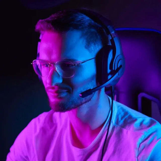 HAMA SoundZ 100 V2 Über Ohr Gaming-Headset mit Verbindung 3,5mm Schwarz