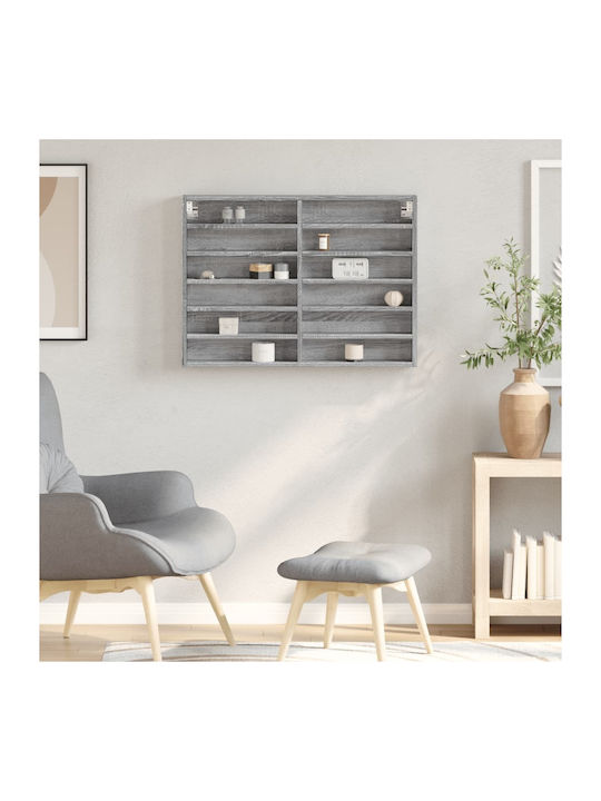 Shelf Wall Grey Sonoma 80x8.5x58cm