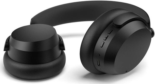 Sennheiser Accentum Ασύρματα / Ενσύρματα Over Ear Ακουστικά με 50 ώρες Λειτουργίας και Quick Charge Μαύρα