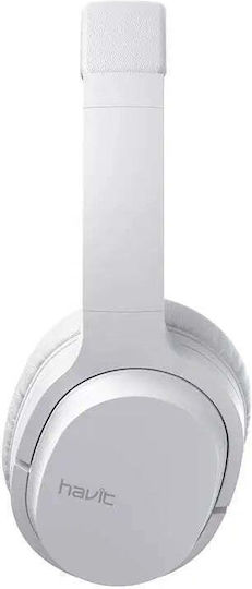Havit I62 Wireless / Wired Over Ear Headphones with 8 hours of Operation White