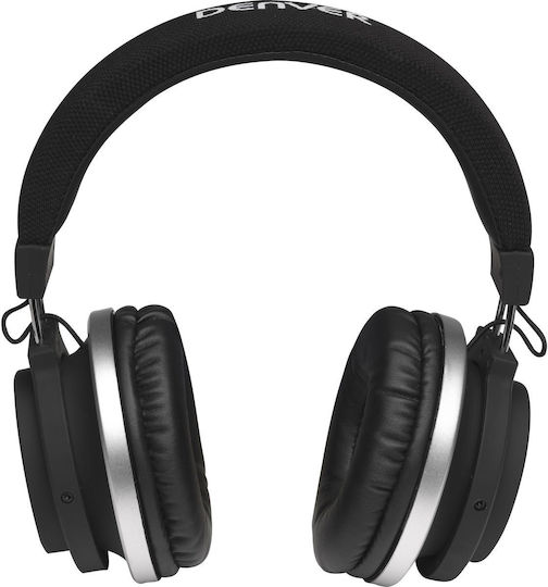 Denver BTH-250 Bluetooth Wireless On Ear Headphones with 6 hours of Operation Black