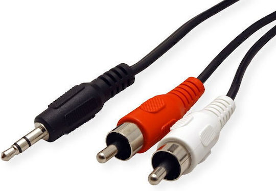 Goobay 3.5mm Male - RCA Male Audio Cable Black 1.5m 51649