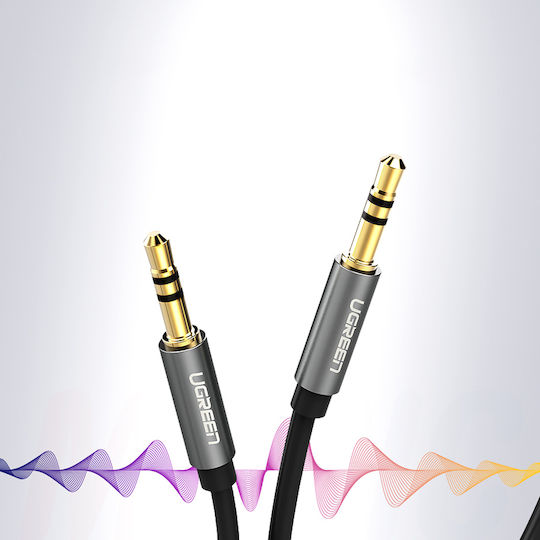 Ugreen 3.5mm Male to 3.5mm Male Audio Cable Gray 1m 10733