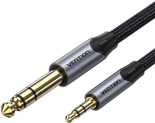 Vention 3.5mm Jack Cable 3.5mm Male - 3.5mm Male Gray 0.5m BAUHD