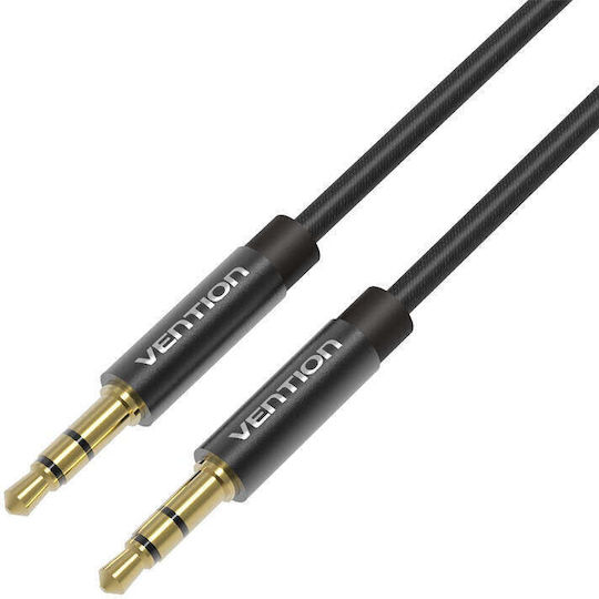 Vention 3.5mm male - 3.5mm male Cable Black 0.5m (056188)