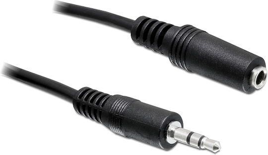 Equip 3.5mm Jack Cable 3.5mm Male - 3.5mm Female Black 2.5m 14708207