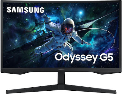 Samsung Odyssey G55C VA HDR Curbat Monitor de jocuri 27" QHD 2560x1440 165Hz