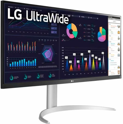 LG 34WQ500-B Ultrawide IPS HDR Monitor 34" FHD 2560x1080 cu Timp de Răspuns 5ms GTG