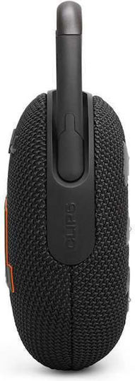 JBL Clip 5 Αδιάβροχο Ηχείο Bluetooth 7W με Διάρκεια Μπαταρίας έως 12 ώρες Μαύρο