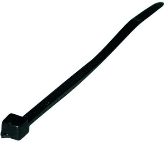 Com Cable Ties Plastic 250mmx4.8mm In Black Colour 100 Pieces 05.311
