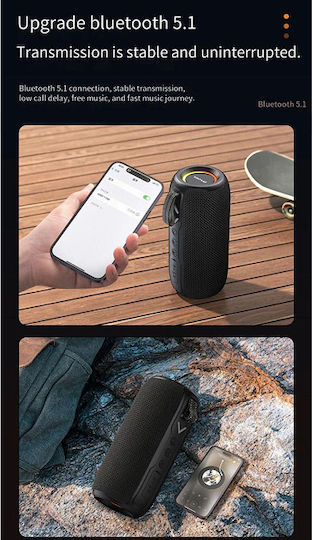 Awei Y788 Bluetooth Speaker 10W with Battery Life up to 7 hours Black
